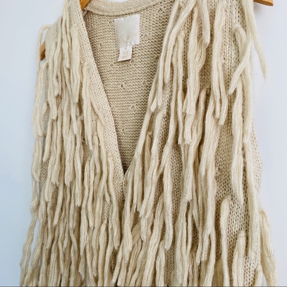 Anthropologie McGuinn Lupita Fringed Vest - Picture 3 of 8